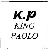 Paraqitja e markës K.P KING PAOLO