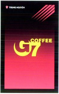 Paraqitja e markës TRUNG NGUYEN G7 COFFEE