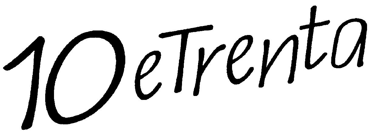 Paraqitja e markës 10 e Trenta