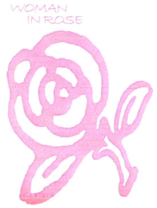 Paraqitja e markës WOMAN IN ROSE
