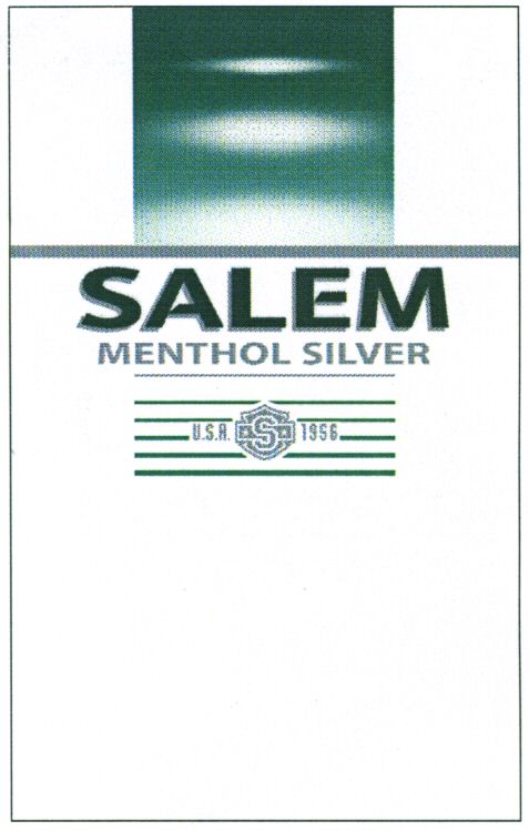 Paraqitja e markës SALEM MENTHOL SILVER