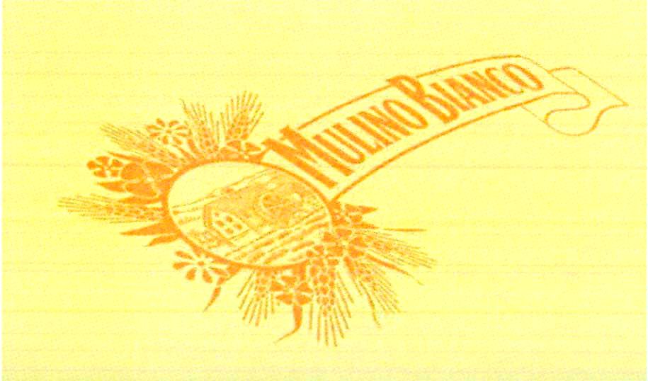 La riproduzione del marchio MULINO BIANCO