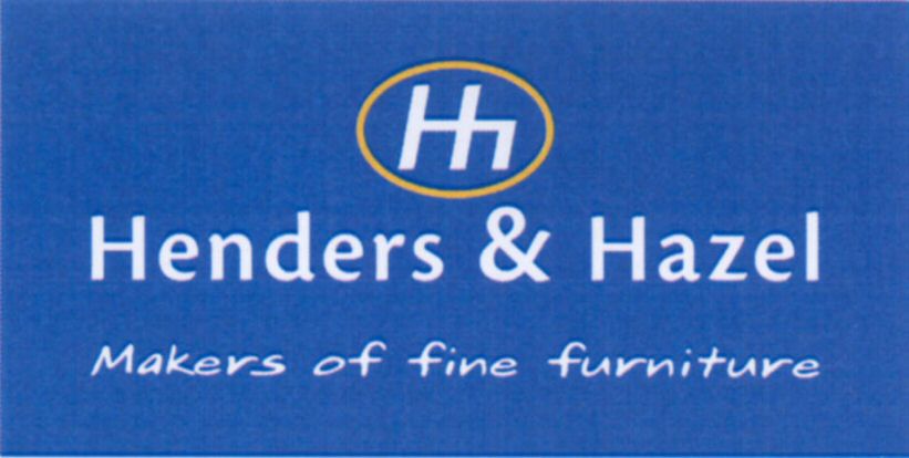 Paraqitja e markës Henders & Hazel Makers of fine furniture HH