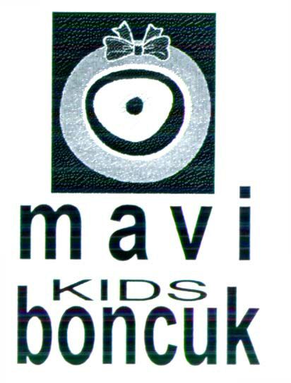 Paraqitja e markës mavi KIDS boncuk