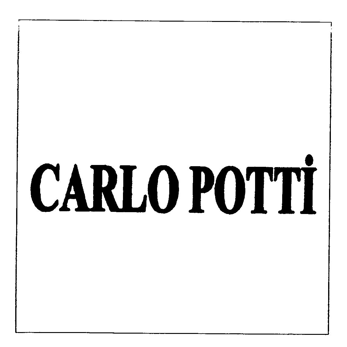 Paraqitja e markës CARLO POTTI