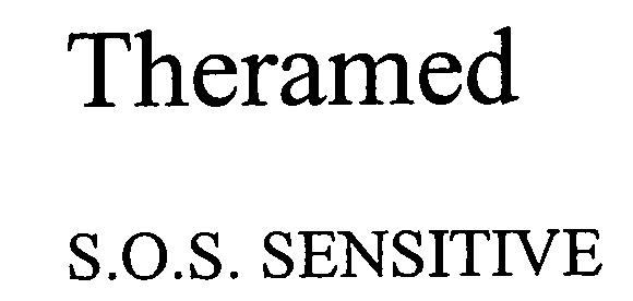 Paraqitja e markës Theramed S.O.S. SENSITIVE