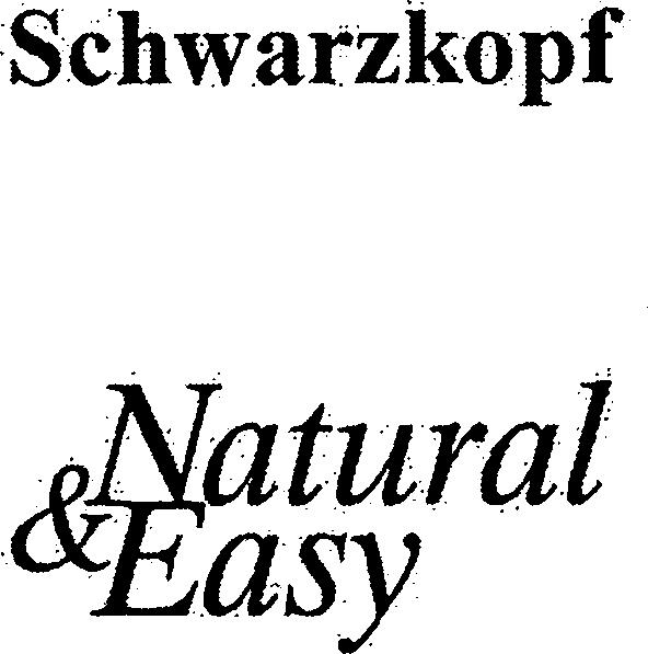 Paraqitja e markës Schwarzkopf Natural & Easy