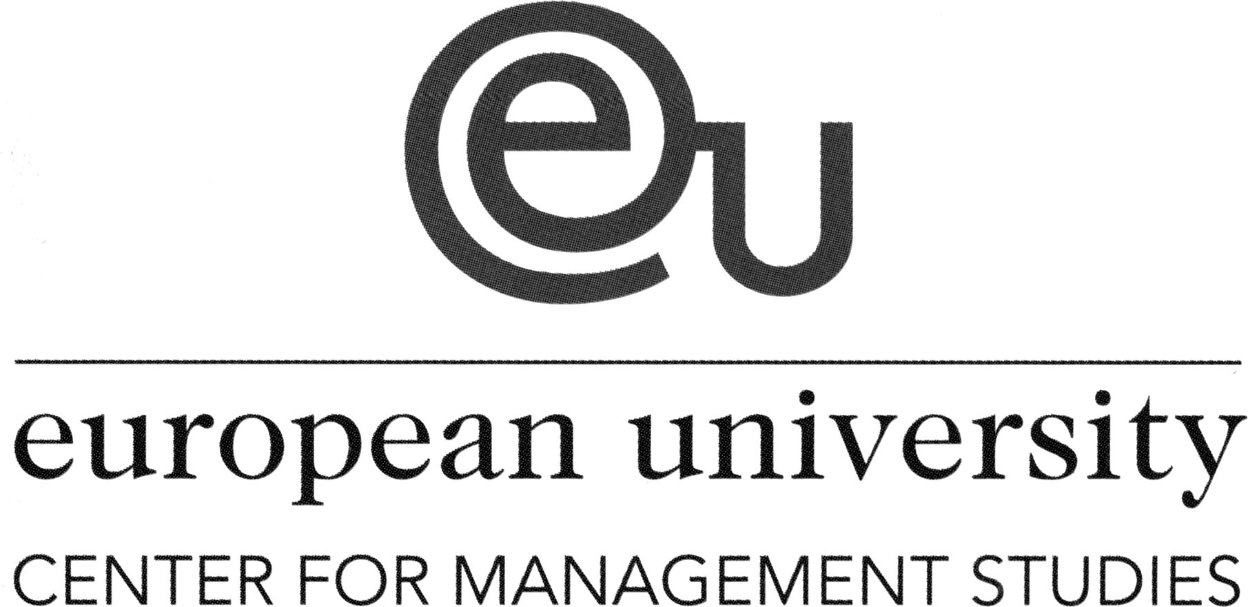 Paraqitja e markës eu european university CENTER FOR MANAGEMENT STUDIES