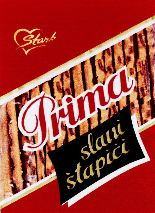 Paraqitja e markës stark prima slavi stapici