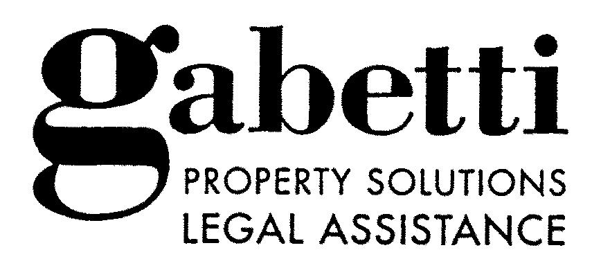 Paraqitja e markës gabetti PROPERTY SOLUTIONS LEGAL ASSISTANCE PROPERTY SOLUTIONS LEGAL ASSISTANCE