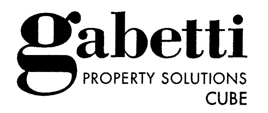 Paraqitja e markës gabetti PROPERTY SOLUTIONS CUBE PROPERTY SOLUTIONS CUBE