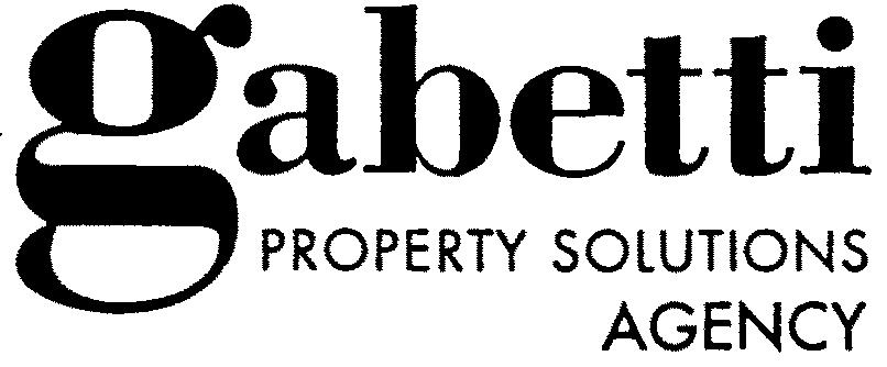 Paraqitja e markës Gabetti PROPERTY SOLUTIONS AGENCY
