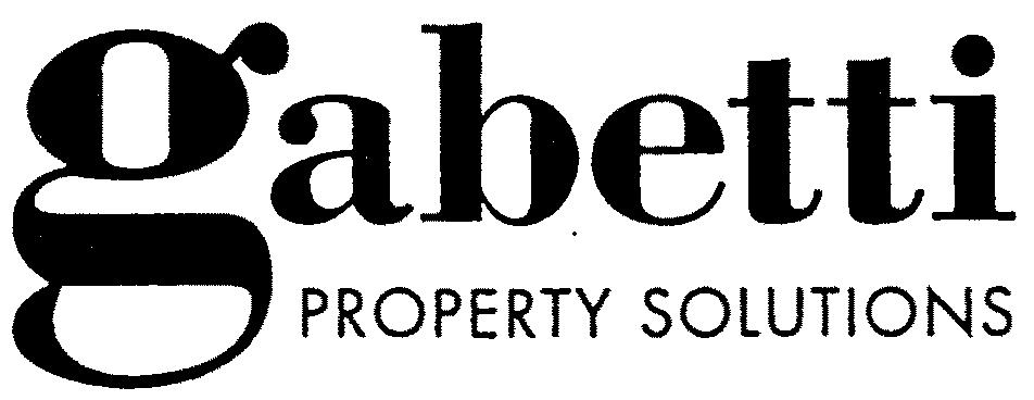 Paraqitja e markës Gabetti PROPERTY SOLUTIONS