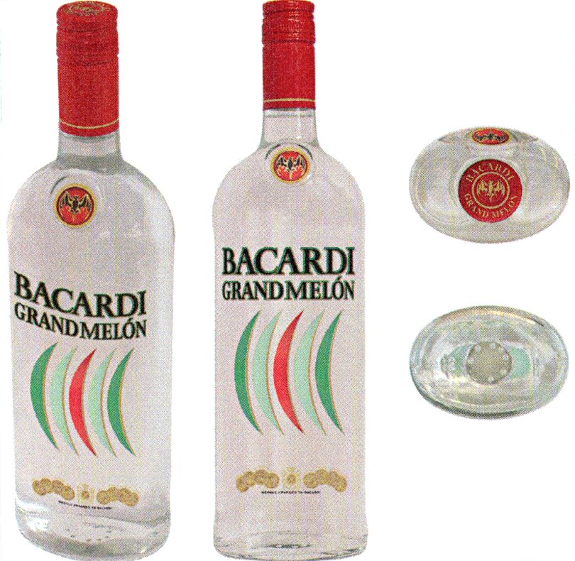 Paraqitja e markës BACARDI GRAND MELON