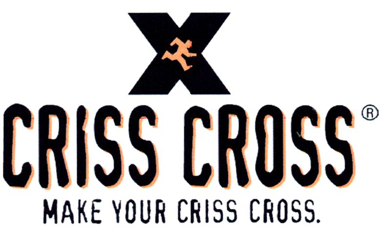 Paraqitja e markës CRISS CROSS X MAKE YOUR CRISS CROSS.