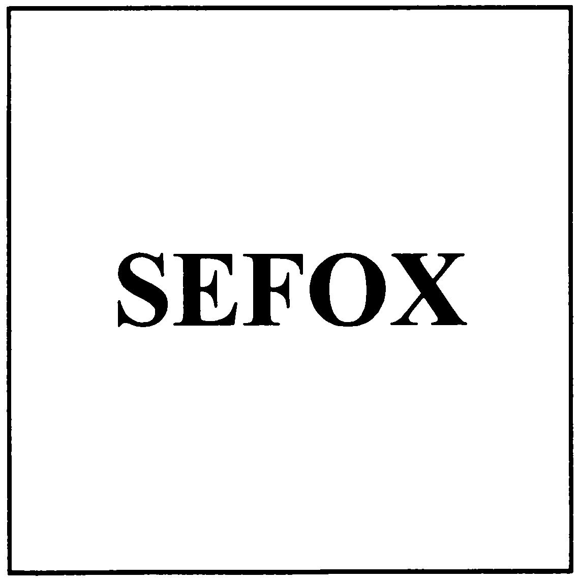 Paraqitja e markës SEFOX