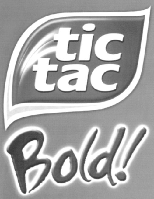 Paraqitja e markës tic tac Bold!