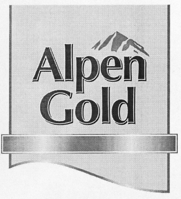 Paraqitja e markës Alpen Gold