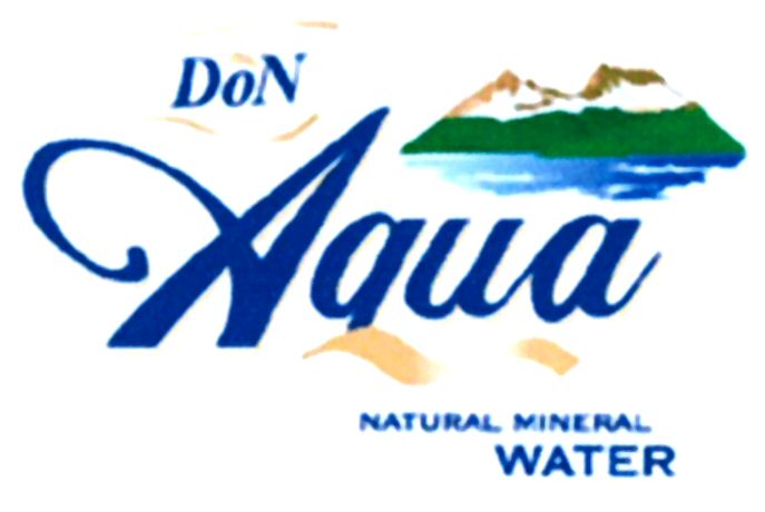 Paraqitja e markës DON Aqua NATURAL MINERAL WATER
