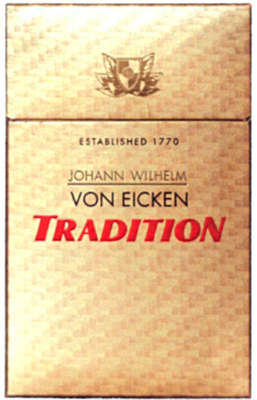 Paraqitja e markës JOHANN WILHELM VON EICKEN TRADITION