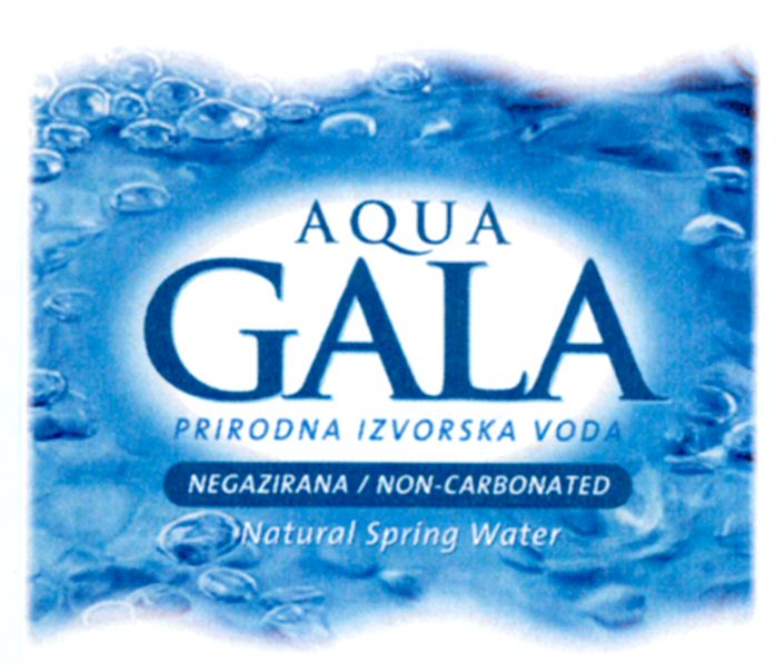Paraqitja e markës AQUA GALA