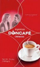 Paraqitja e markës espresso DONCAFÉ CREMOSO