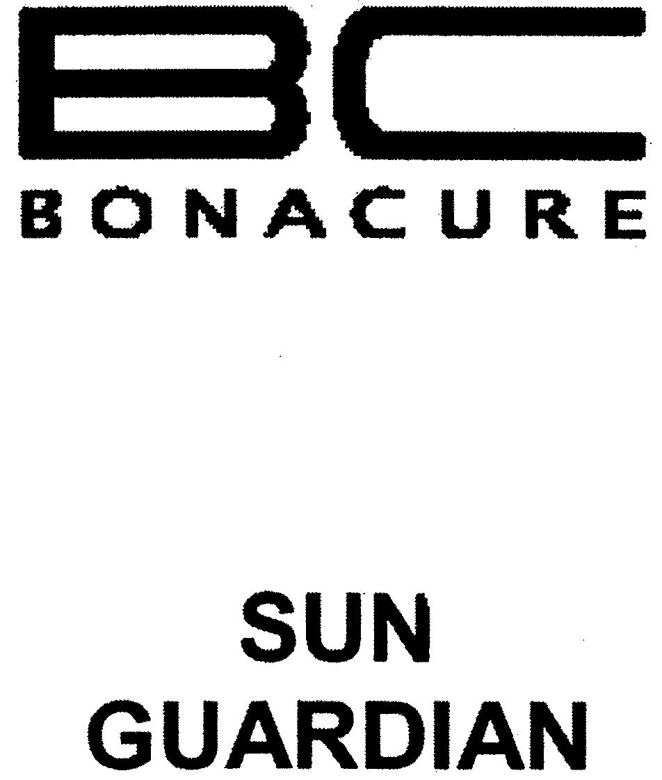 Paraqitja e markës BC BONACURE SUN GUARDIAN