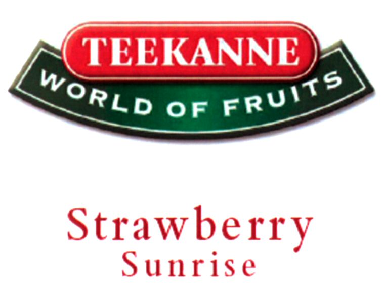 Paraqitja e markës TEEKANNE WORLD OF FRUITS Strawberry Sunrise