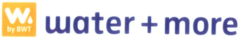 Paraqitja e markës W by BWT water + more