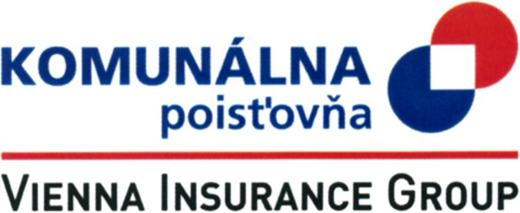 Paraqitja e markës KOMUNALNA poist'ovna VIENNA INSURANCE GROUP