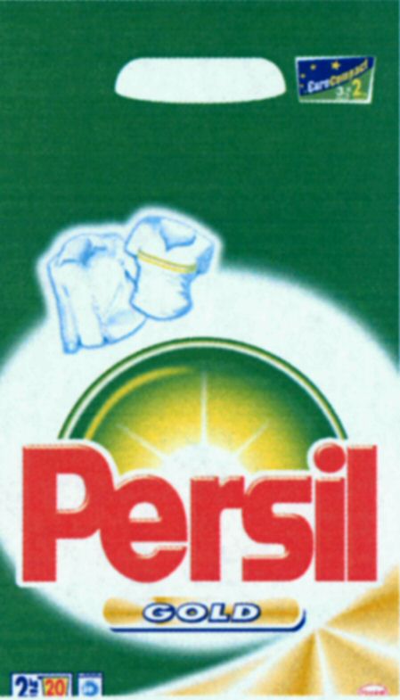 Paraqitja e markës Persil GOLD