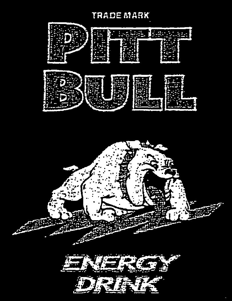Paraqitja e markës PITT BULL ENERGY DRINK