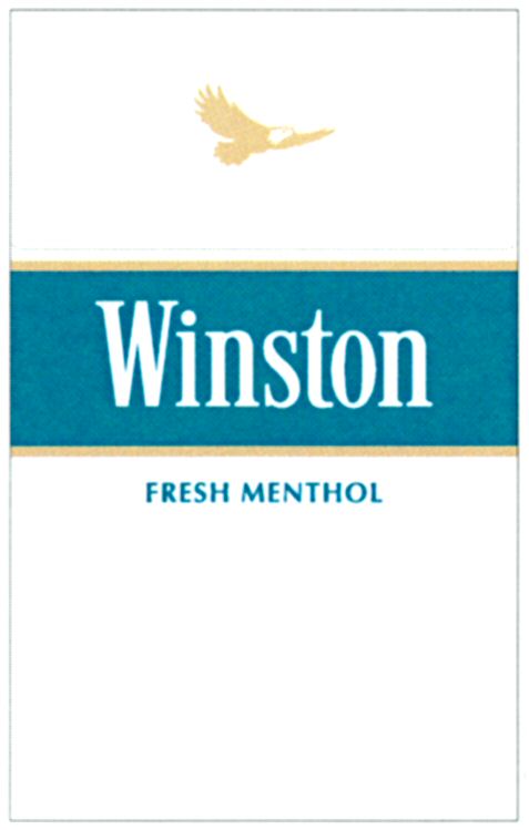 Paraqitja e markës Winston FRESH MENTHOL