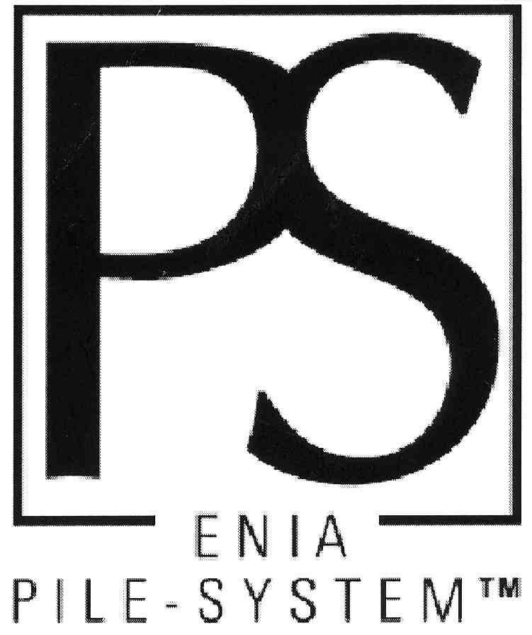 Paraqitja e markës PS ENIA PILE - SYSTEM