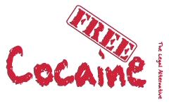 Paraqitja e markës Cocaine FREE The Legal Alternative