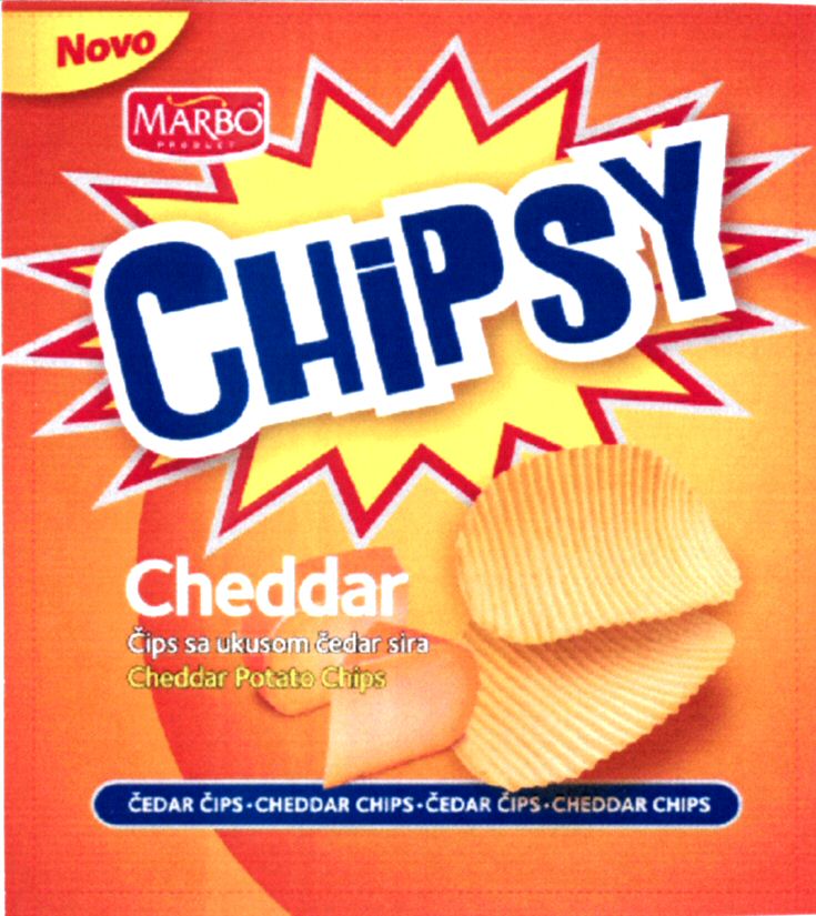 Paraqitja e markës CHiPSY Cheddar