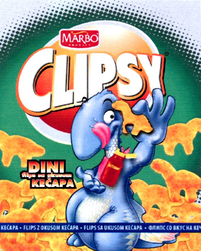 Paraqitja e markës CLIPSY DINI KECAPA