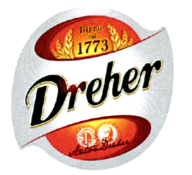 Paraqitja e markës Birra dal 1773 Dreher Anton Dreher