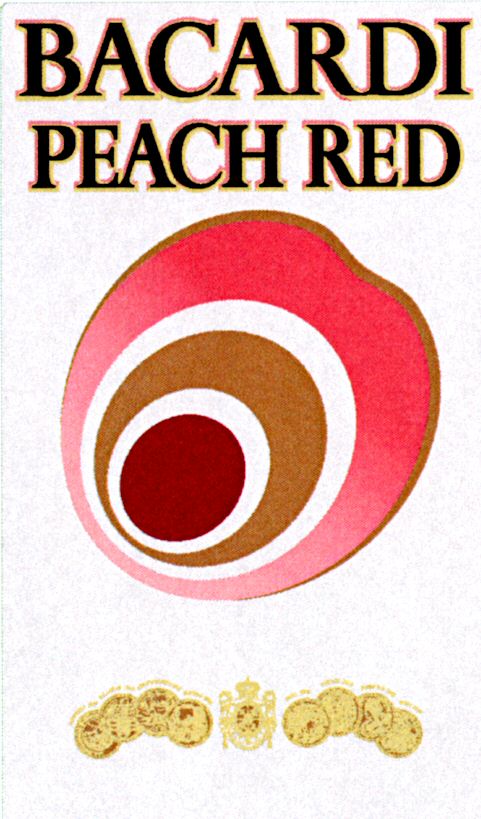 Paraqitja e markës BACARDI PEACH RED