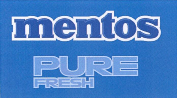 Paraqitja e markës MENTOS PURE FRESH