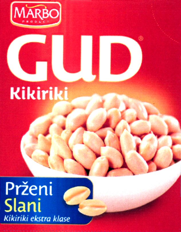 Paraqitja e markës MARBO GUD Kikiriki Przeni Slani