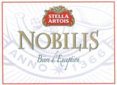 Paraqitja e markës STELLA ARTOIS NOBILIS Biere d'Exception