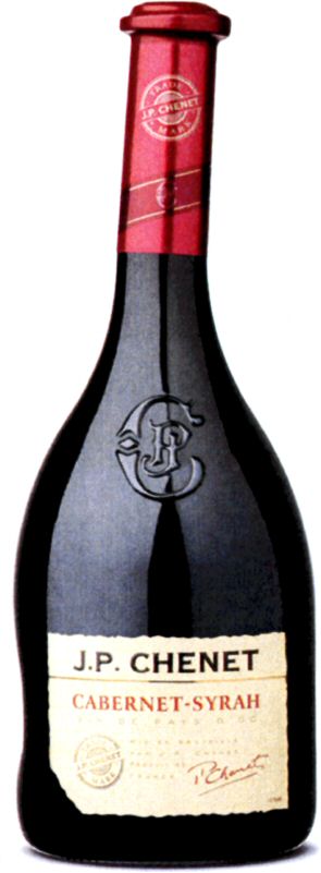 Paraqitja e markës J.P. CHENET CABERNET-SYRAH