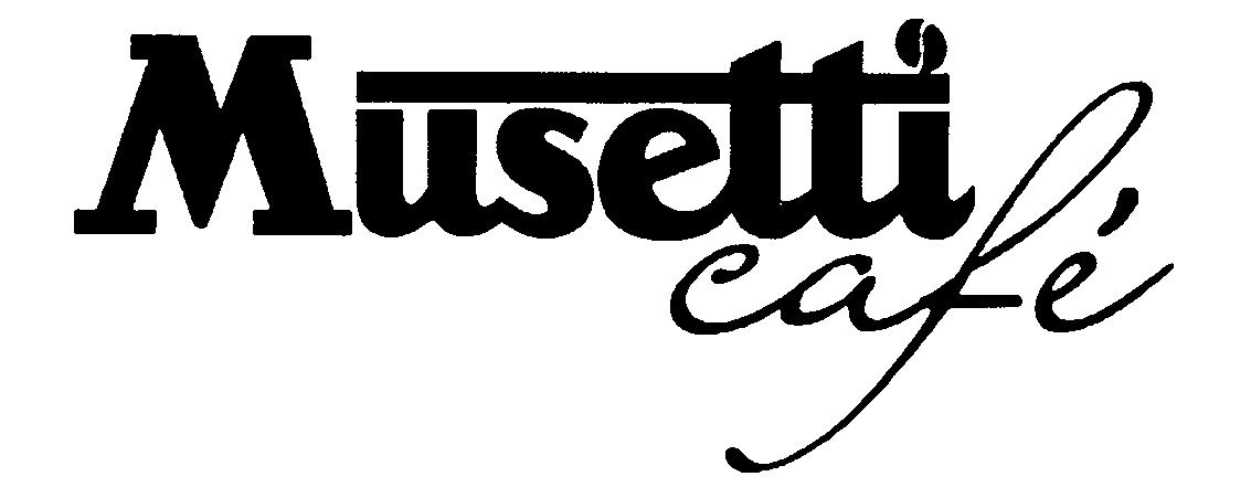 Paraqitja e markës Musetti cafe