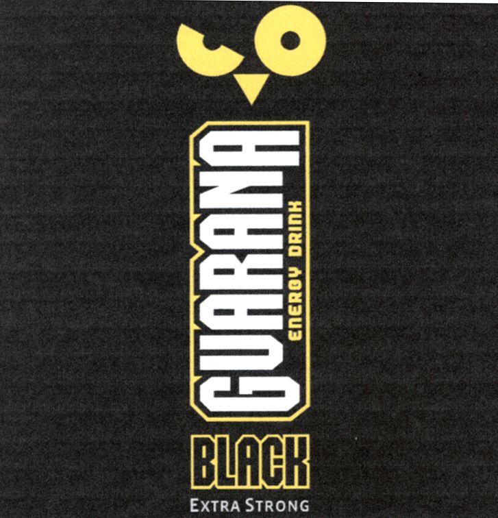 Paraqitja e markës GUARANA ENERGY DRINK BLACK EXTRA STRONG