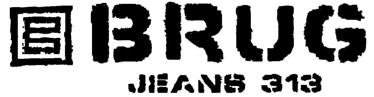 Paraqitja e markës BRUG JEANS 313