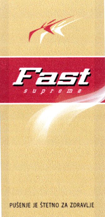 Paraqitja e markës Fast supreme