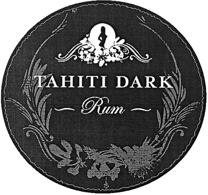 Paraqitja e markës TAHITI DARK Rum