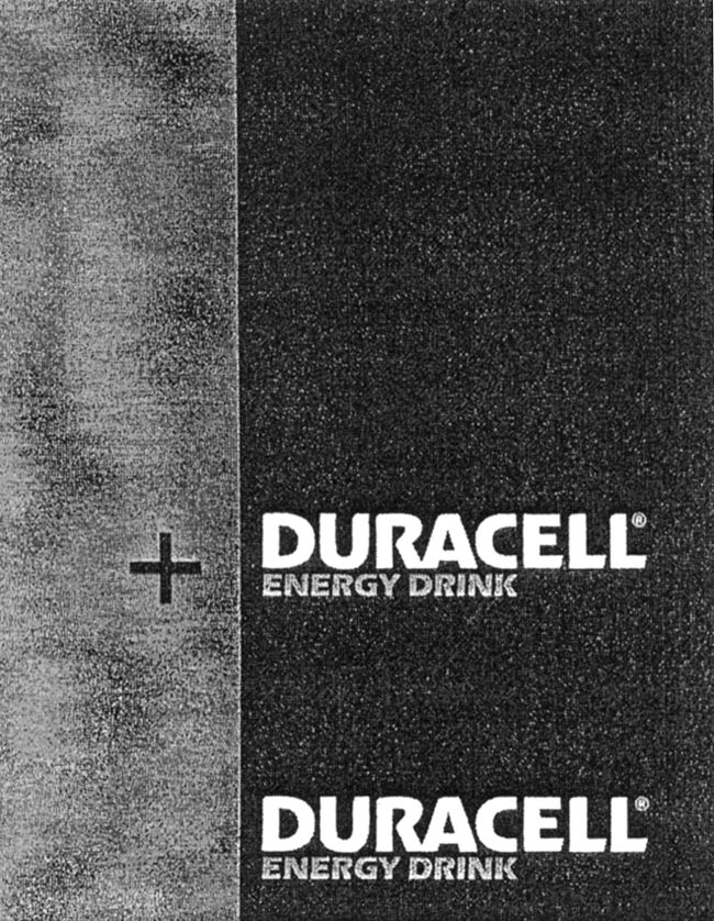 Paraqitja e markës DURACELL ENERGY DRINK +