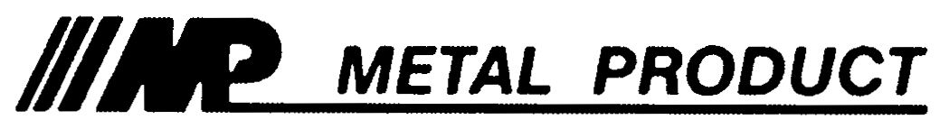 Paraqitja e markës MP METAL PRODUCT